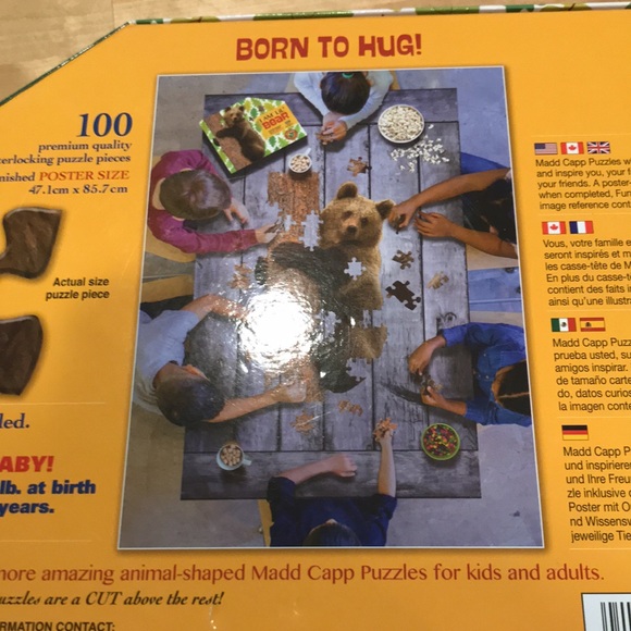 2 educational 100 piece puzzles for age 5+ - Picture 9 of 9